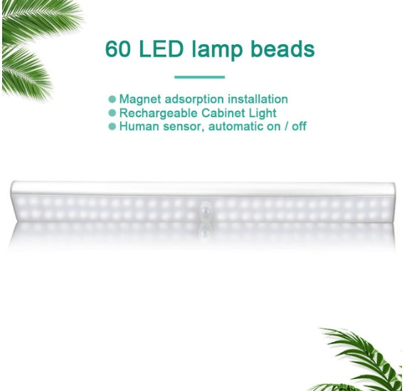 24 40 60LED Motion Sensor Led Light Rechargable