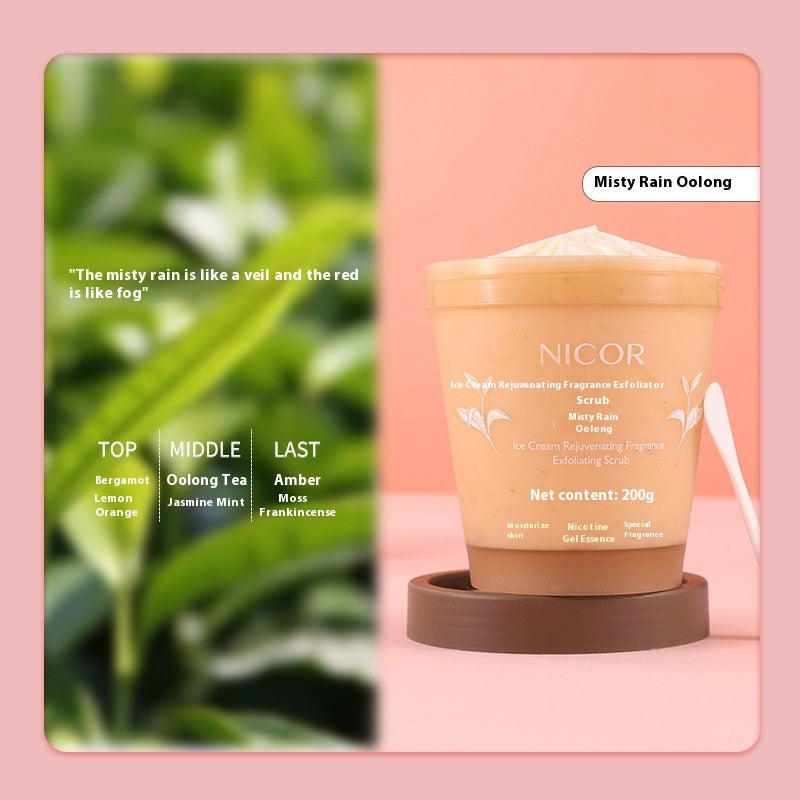 Ice Cream Skin Rejuvenation Exfoliating Facial Scrub