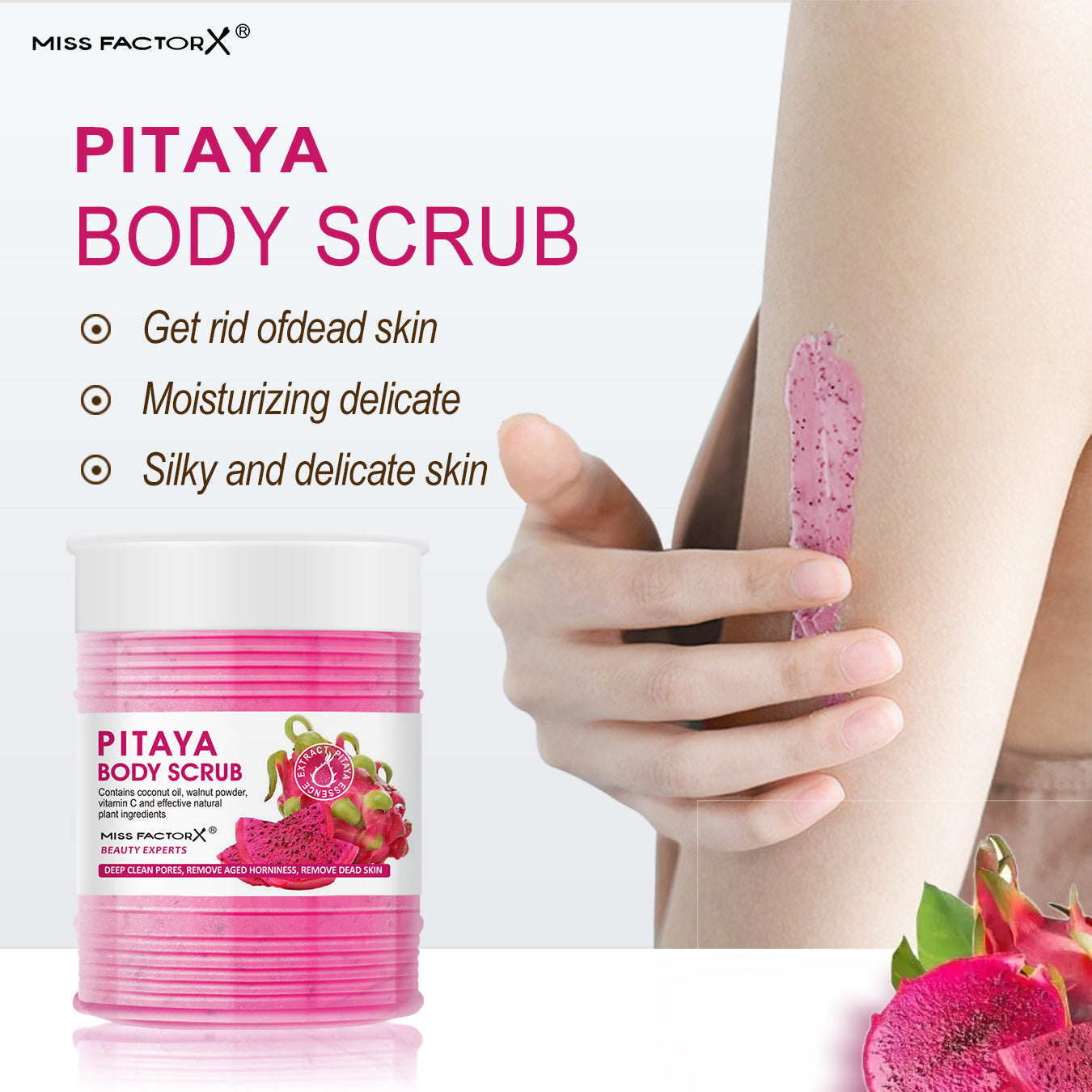 Body Scrub Cream Clean Exfoliating Dead Skin