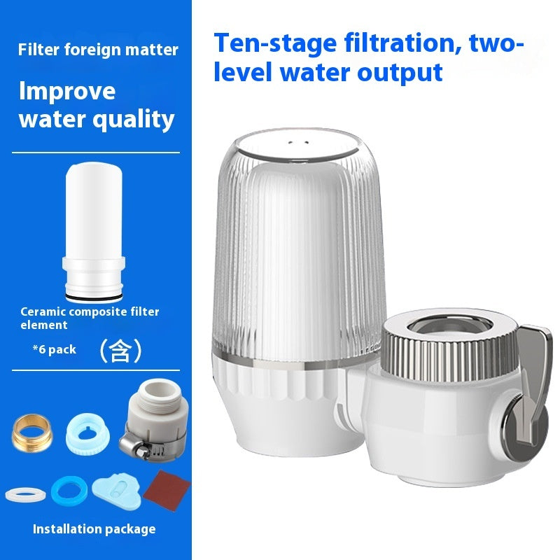 Household Faucet Water Purifier Front