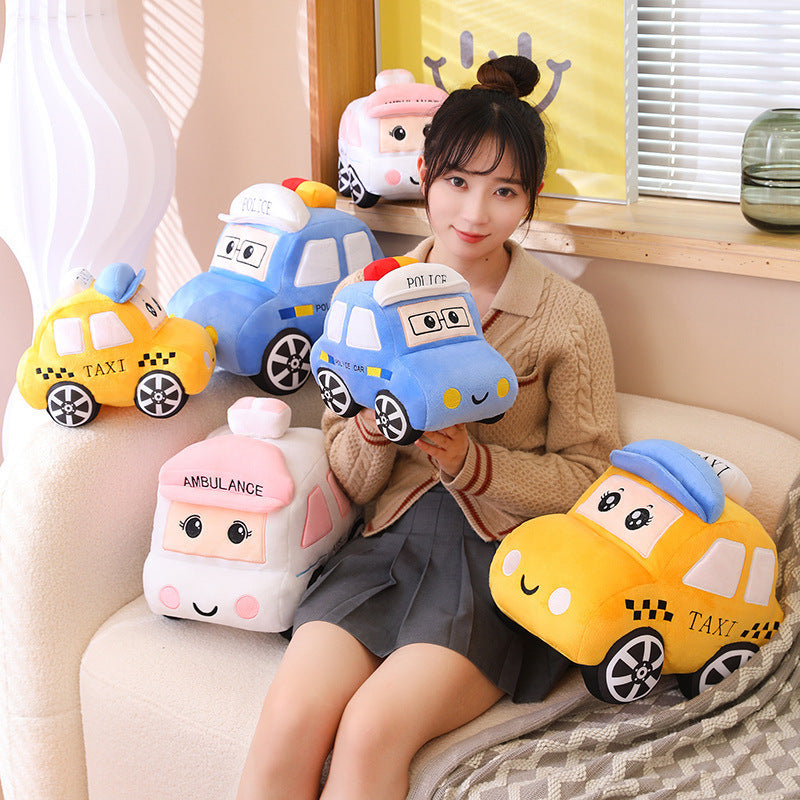 Home Fashion Cartoon Car Throw Pillow