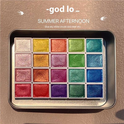 Colors Solid Pearlescent Watercolor