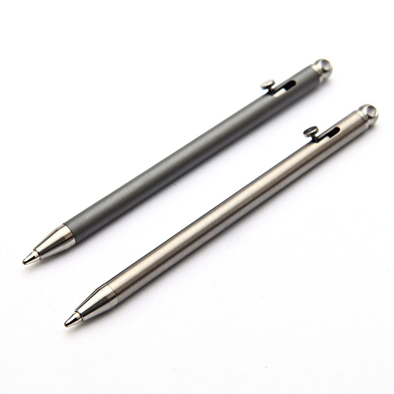 Pure Titanium Mini Portable Keychain Pen