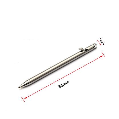 Pure Titanium Mini Portable Keychain Pen