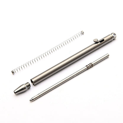 Pure Titanium Mini Portable Keychain Pen