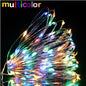 1-10M Led String Light Copper Wire Holiday Lighting Fairy Light Garland Battery Operation For Christmas Tree Wedding Party Decor