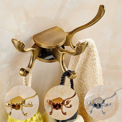 Movable Rotating Wall-mounted Coat Rack Clothes Hook