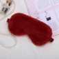 Home Fashion Sleep Plush Eye Mask