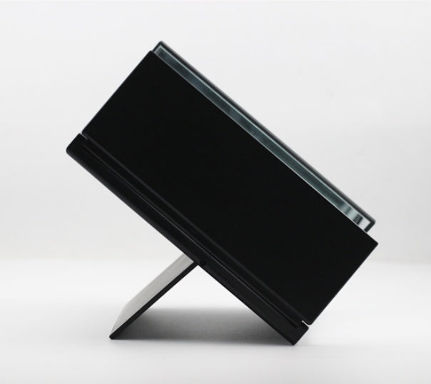 LED tri-fold mirror with light folding vanity mirror LED vanity mirror desktop portable mirror