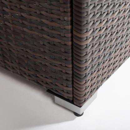 44 Outdoor Propane Fire Pit Table, Ceramic Tabletop Gas Fire Table