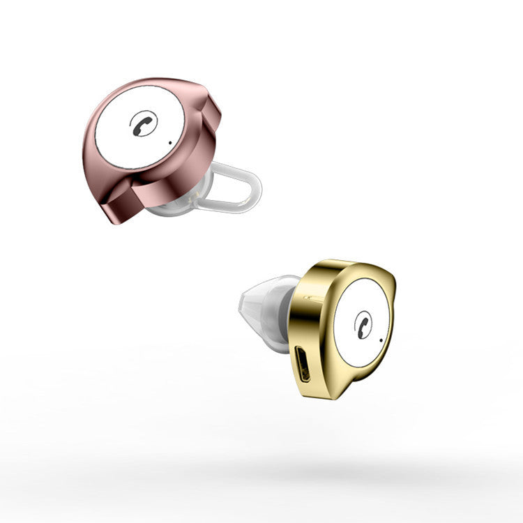 Sports wireless Bluetooth headset with earplug