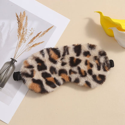 Home Fashion Sleep Plush Eye Mask