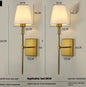 Indoor Bedroom Bedside Reading Wall Lamp