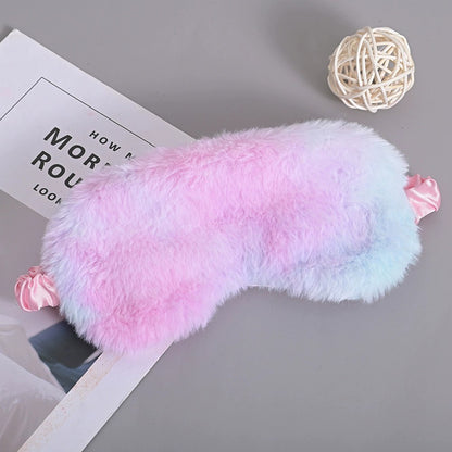 Home Fashion Sleep Plush Eye Mask