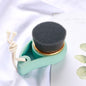 Manual bamboo charcoal comma facial cleansing brush