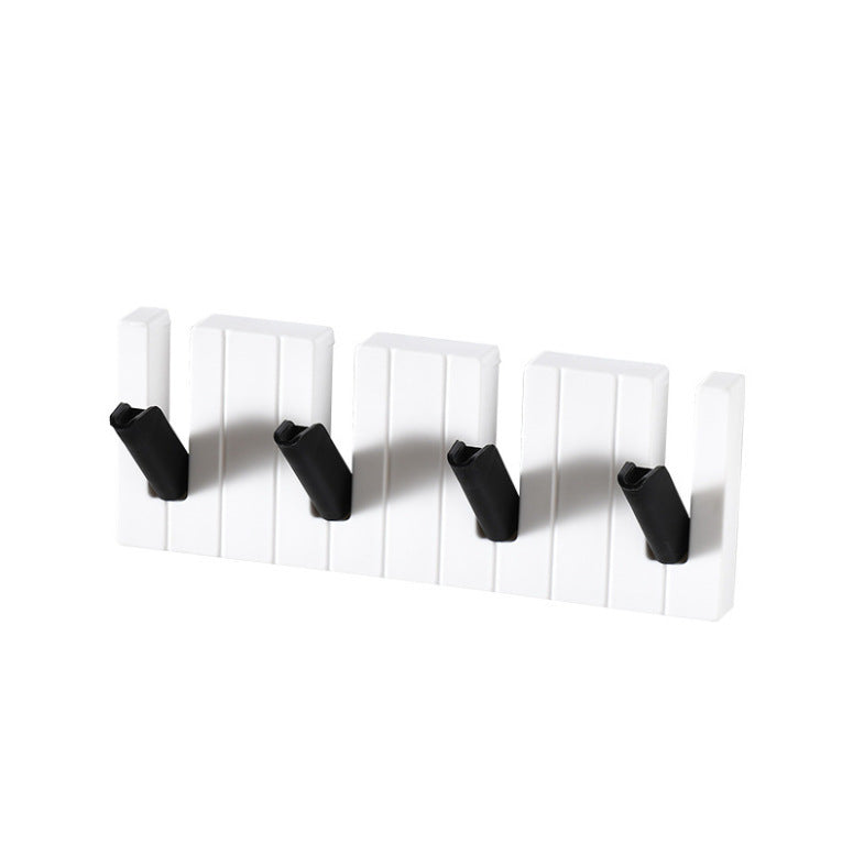 Hook Wall-mounted Creative Coat And Hat Hook Plastic