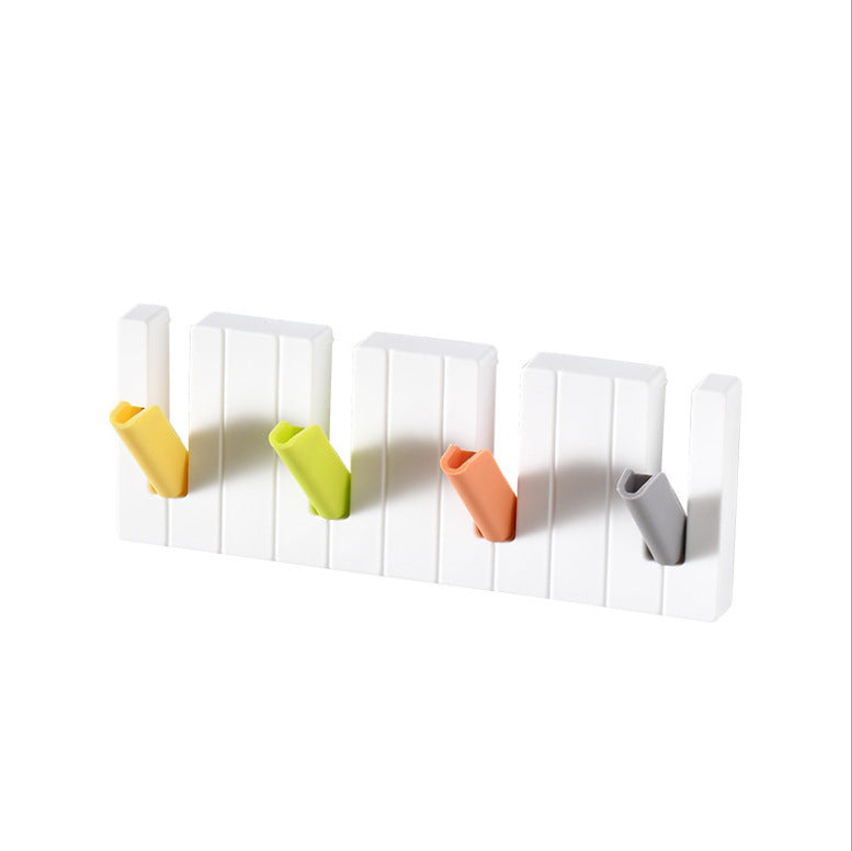 Hook Wall-mounted Creative Coat And Hat Hook Plastic