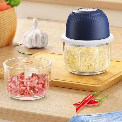 Mini Wireless Electric Food Garlic Press Electric