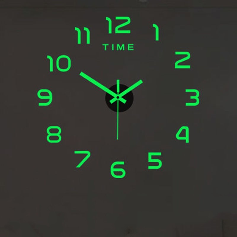 Decorative Wall Mounted Bedroom Silent Clock