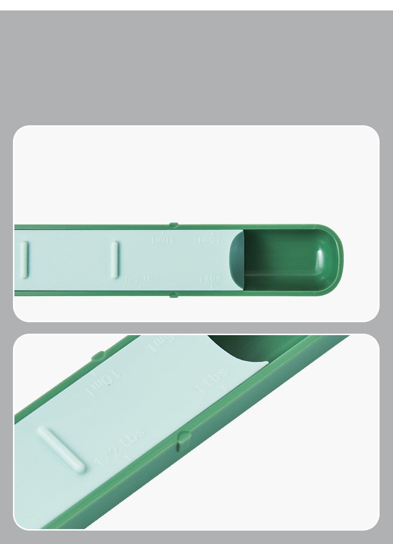 10-speed Adjustable Double-head Kitchen Measuring Spoon