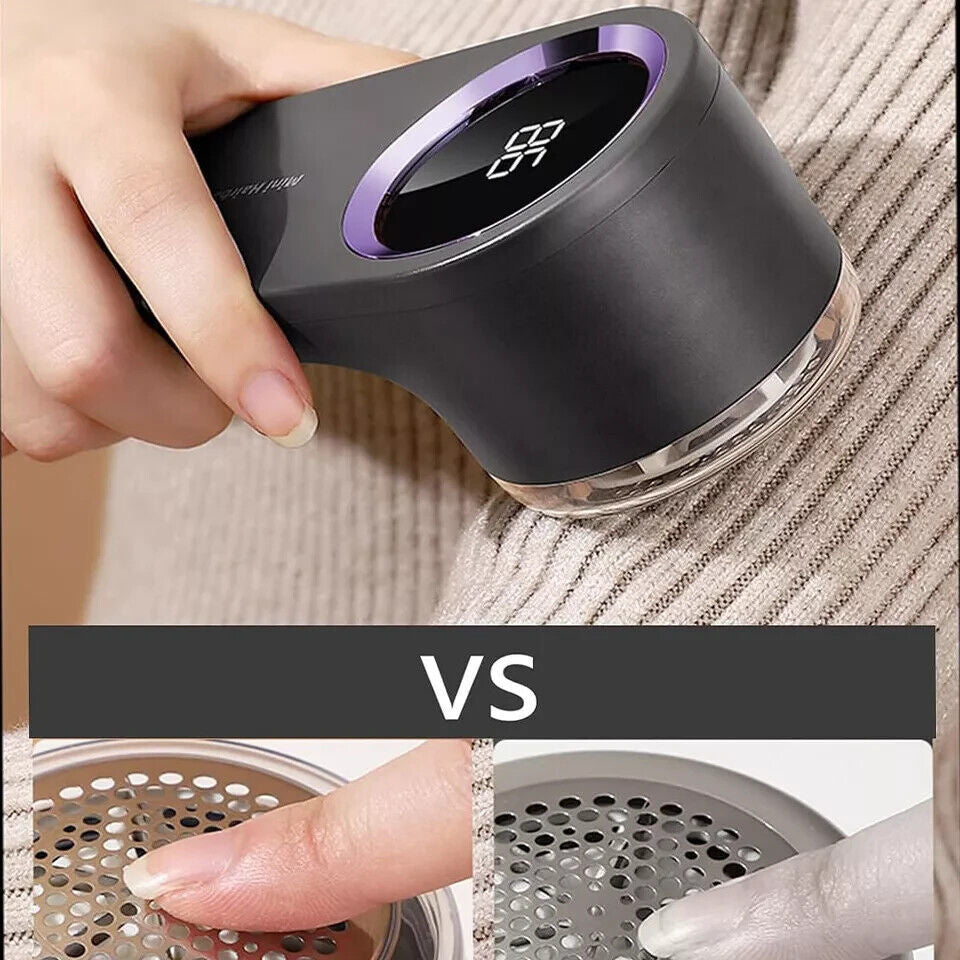 Electric Lint Remover Rechargeable Bobble Fabric Shaver For Clothes Clothing NEW