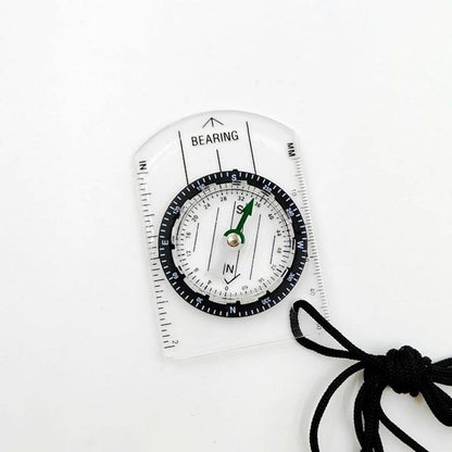 Outdoor Transparent Mini Acrylic Compass