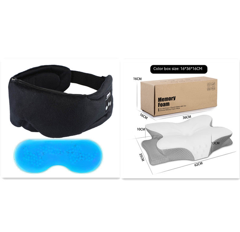 Washable Sleep Earphone Eye Mask Wireless Bluetooth