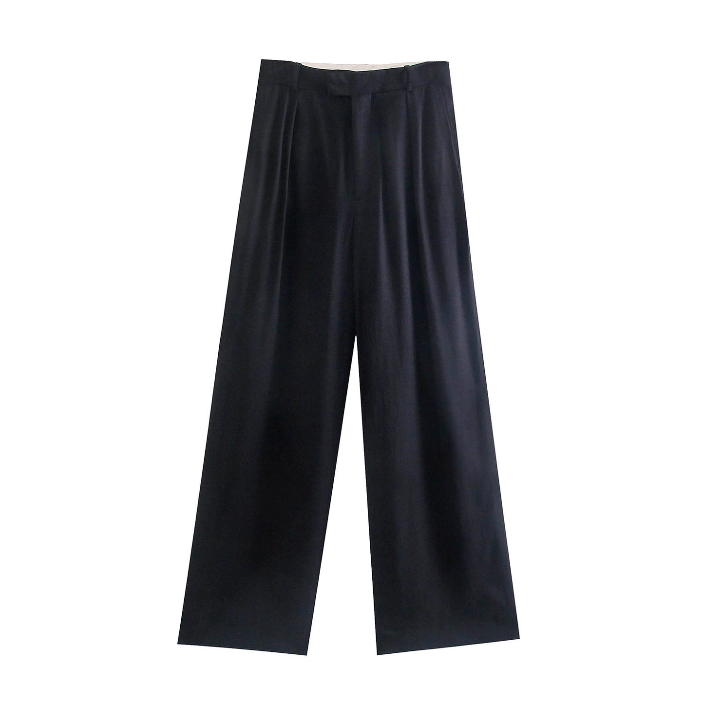 Women's High-waisted Wide-leg Pants Straight-leg Pants