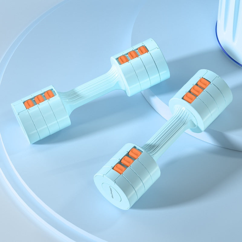 Chinese Layer Pie Adjustable Small Dumbbell Women's Fitness Equipment Home Removable