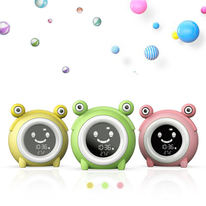 Smart sleep alarm clock with night light