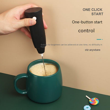 Egg Beater Household Mini Electric Milk Frother