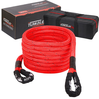 Elastic Car Pulling Rope Soft Shackle Outdoor Emergency Rescue Hand Holding Rope