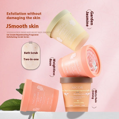 Ice Cream Skin Rejuvenation Exfoliating Facial Scrub