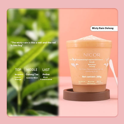 Ice Cream Skin Rejuvenation Exfoliating Facial Scrub