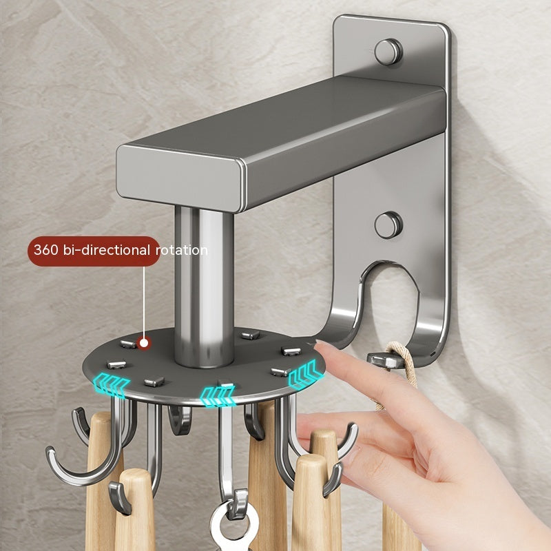 Swivel Hook Wall-mounted Angle Frame