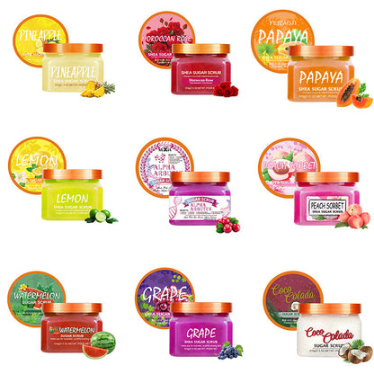 Facial Scrub Arbutin Sugar Salt Exfoliating