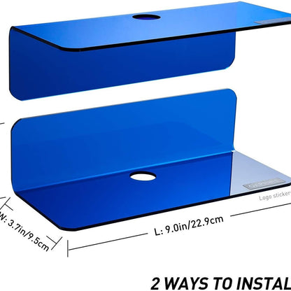Color Floating Shelf Wall-mounted Rack Punch-free Wall Mounted Storage Rack