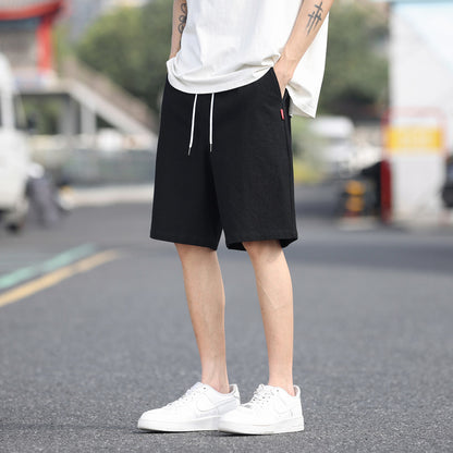Men's Lightweight Trendy Solid Color Shorts