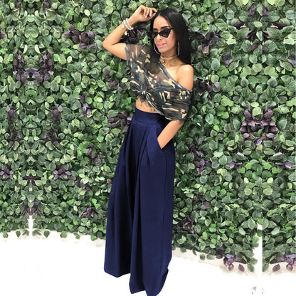 Fashion Personality Flared Trousers Wide-leg Casual Wide-leg Pants