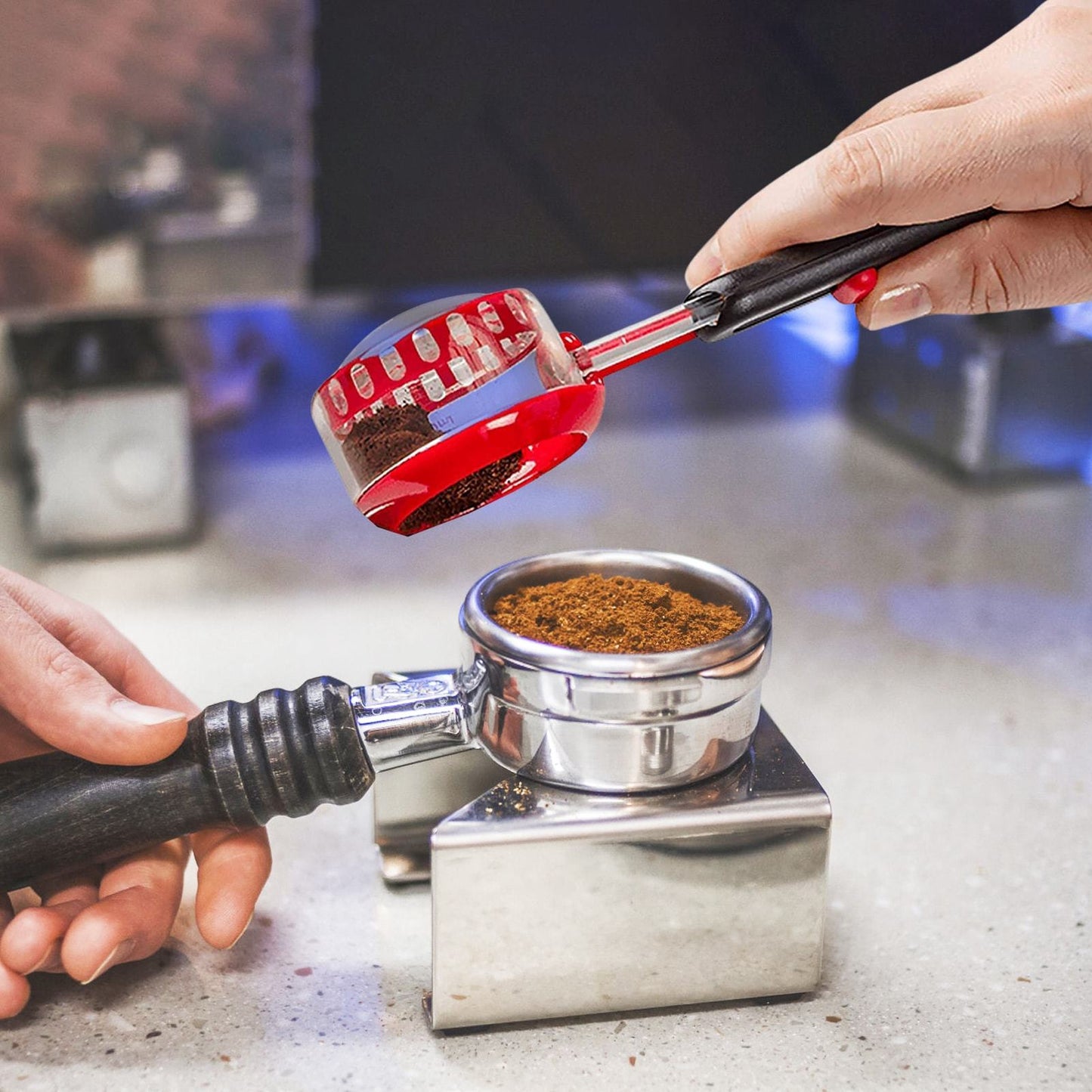 Adjustable Coffee Measuring Spoon Plastic With Scale