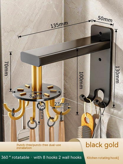 Swivel Hook Wall-mounted Angle Frame