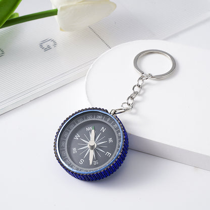 Diamond G44-2 Outdoor Mini Aluminum Alloy Compass Key Chain