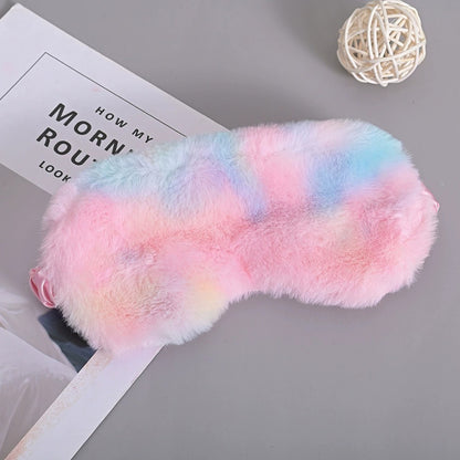 Home Fashion Sleep Plush Eye Mask