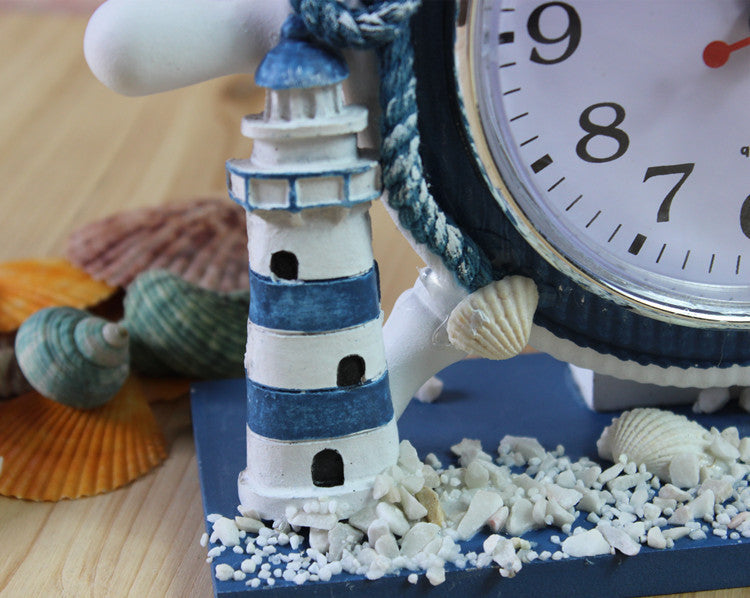 Bedroom Decorative Desk Clock Living Room Wooden Clock