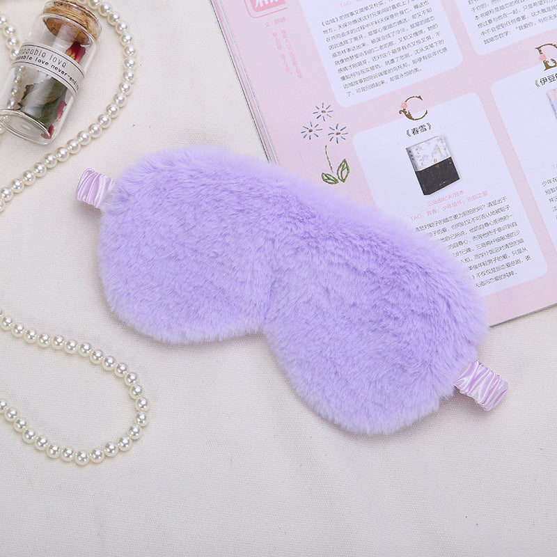 Home Fashion Sleep Plush Eye Mask