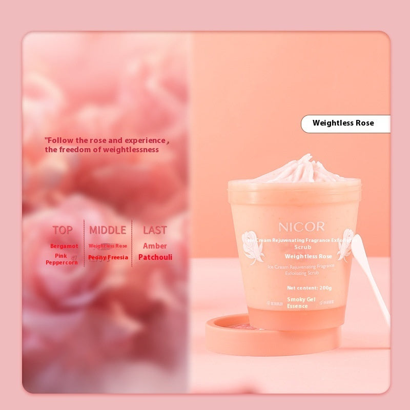 Ice Cream Skin Rejuvenation Exfoliating Facial Scrub