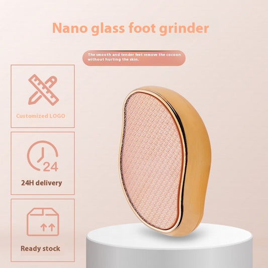 Mango-shaped Exfoliating Scrub Artifact Pedicure Device